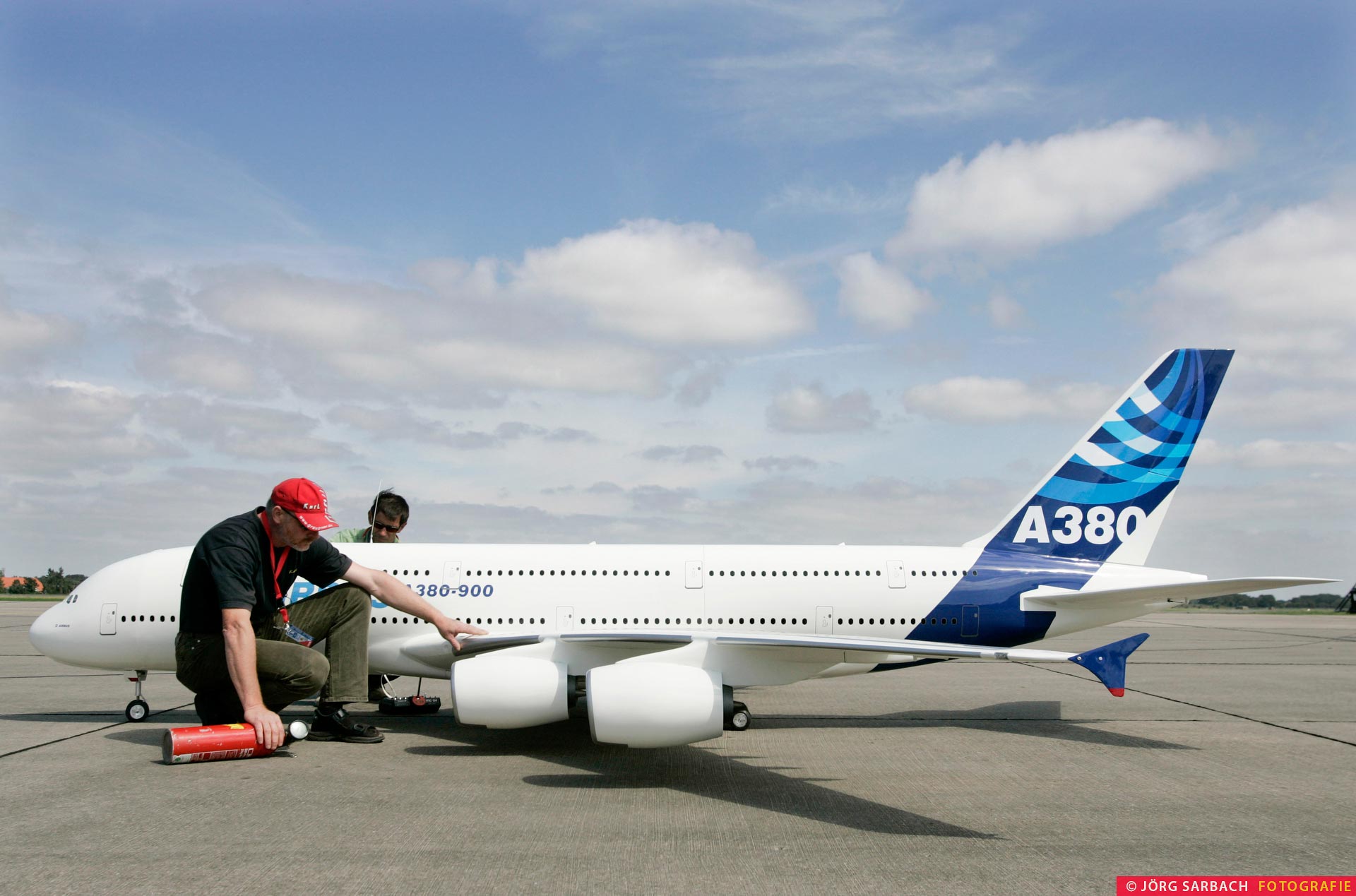 Flugzeug, Modell, Airbus, A380