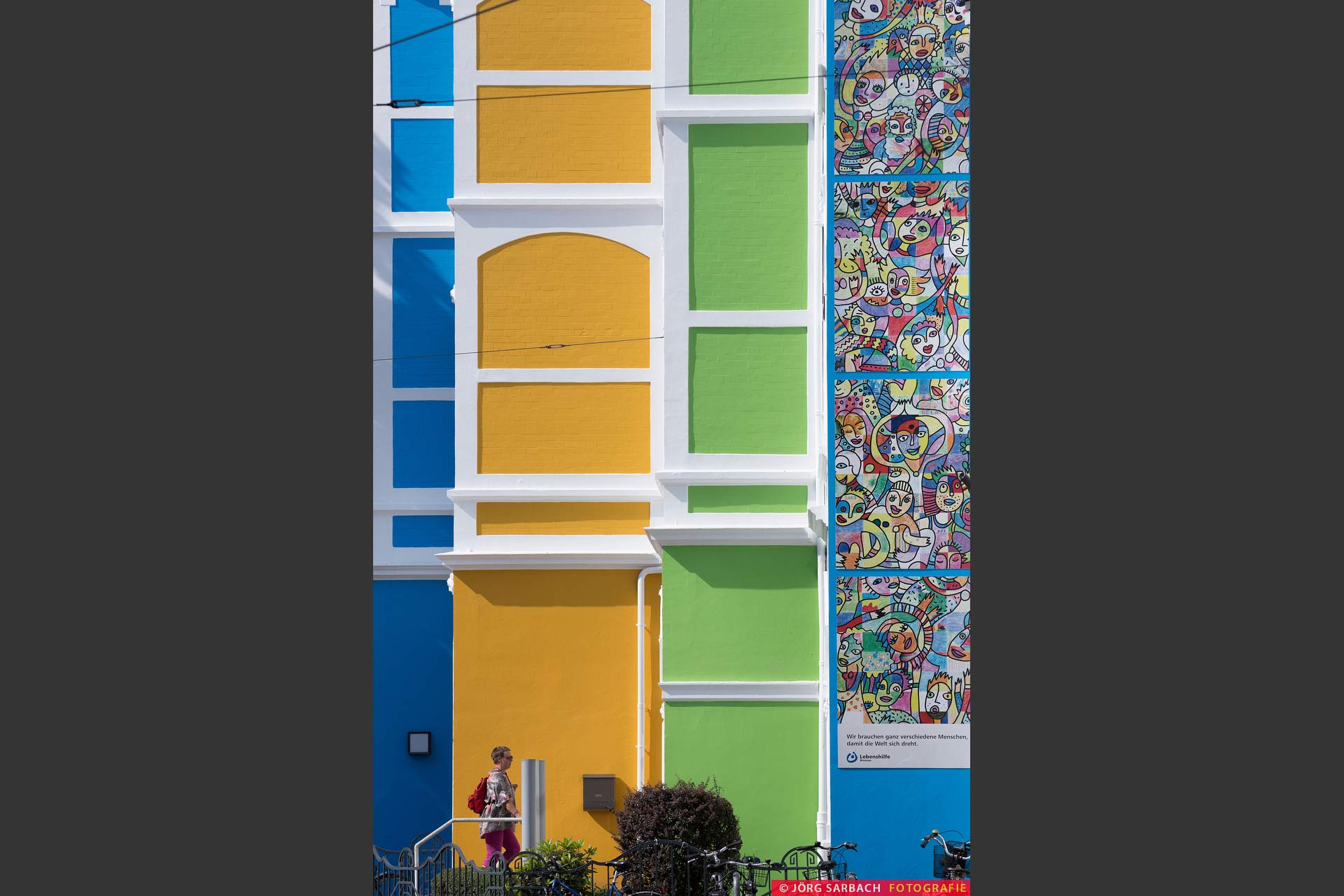 Architektur, Architekten, Tilgner, Grotz, Lebenshilfe, Fassade, bunt
