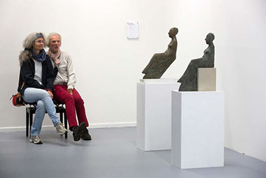 Kunst, Kunstausstellung, Kunsthalle, Worpswede, Bildhauer, Altenstein