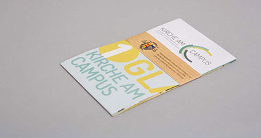 Faltblatt, Kirche am Campus, Vechta