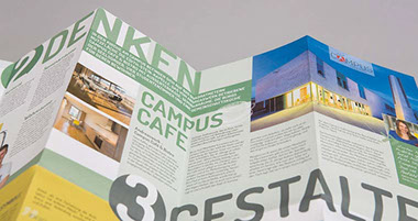 Faltblatt, Kirche am Campus, Vechta