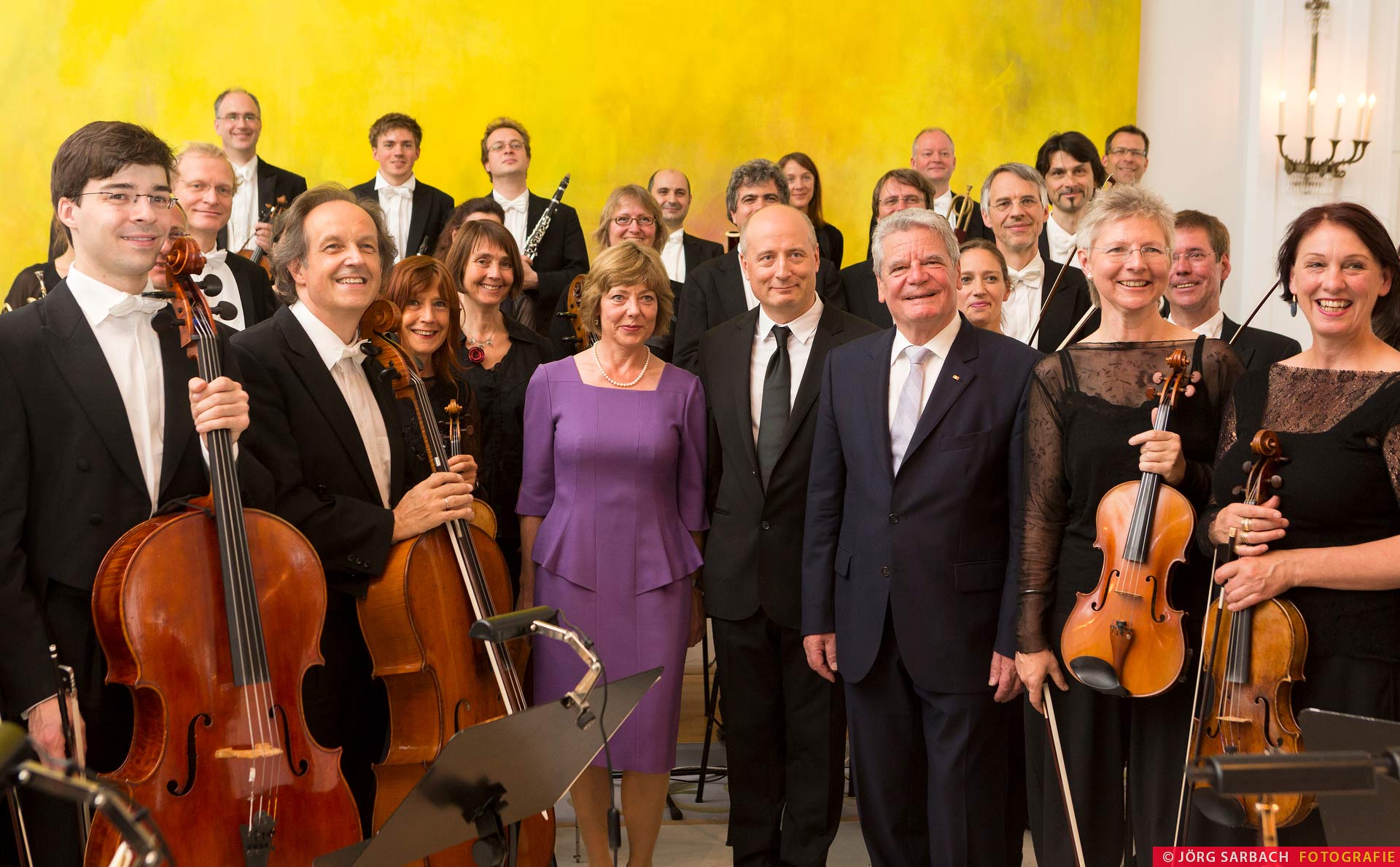 Deutsche Kammerphilharmonie Bremen, Wandelkonzert, Schloss Bellevue, Bundespräsident, Joachim Gauck, Daniela Schadt, Dirigent, Paavo Järvi